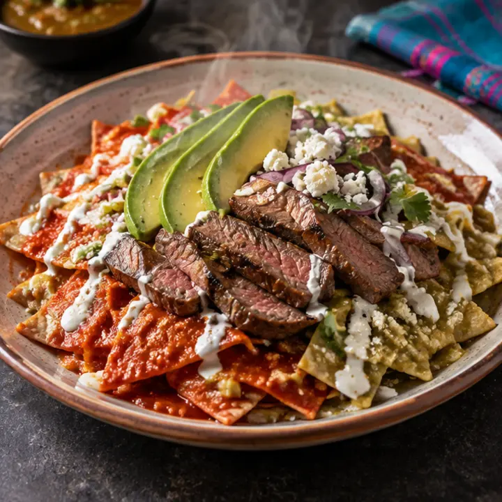 Chilaquiles 43, recién preparado